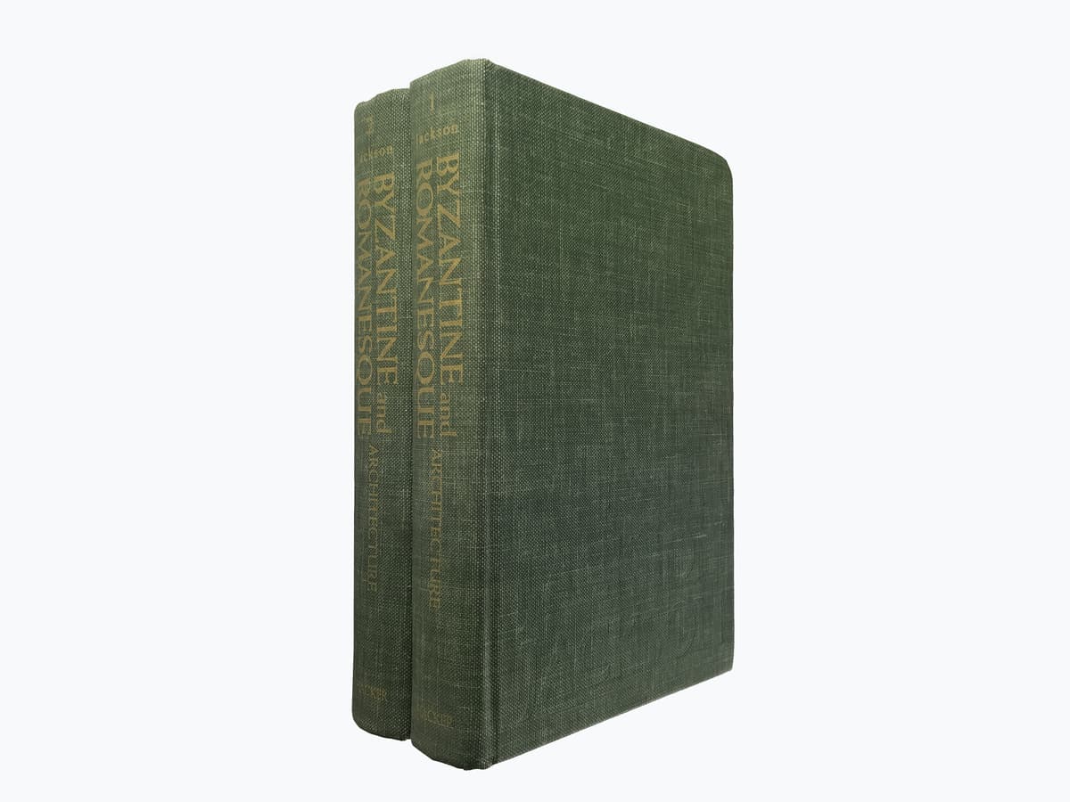 Byzantine and Romanesque Architecture, 2 vols._写真1