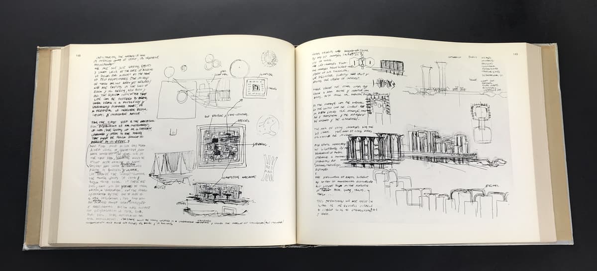 Sketchbooks of Paolo Soleri_写真1